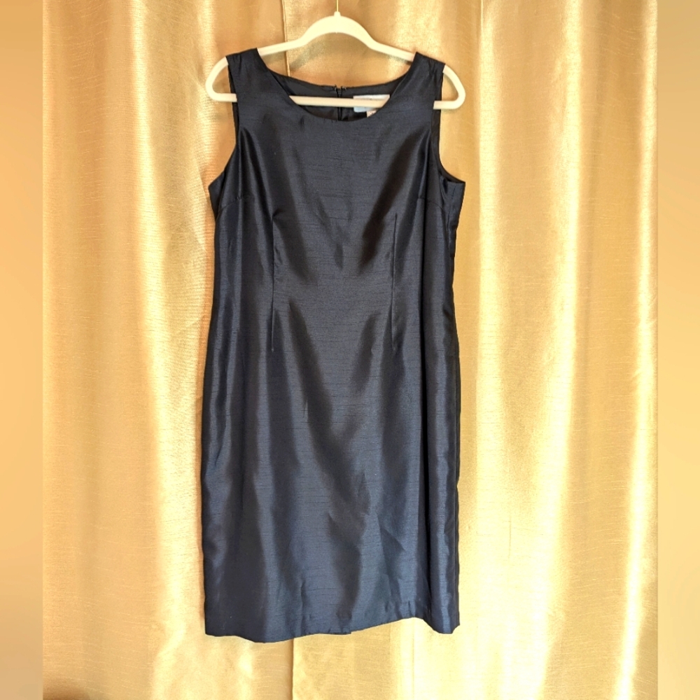 Elegant Black Sleeveless Dress, Evening Wear, Cocktail, Size 12v Lined, Classy